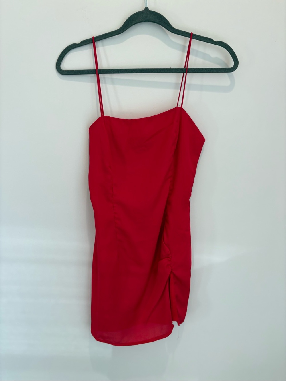 superdown Red Spaghetti Strap Mini Dress
